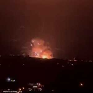 قصف إسرائيلي على بلدة عنقون جنوبي لبنان