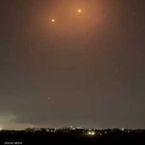 إسرائيل تتصدى لصواريخ مصدرها لبنان