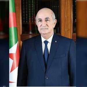 الرئيس الجزائري عبد المجيد تبون