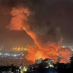 السنة اللهب تتصاعد في سماء صنعاء