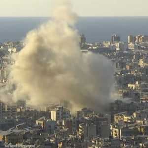 تركزت الغارات على منطقة حارة حريك