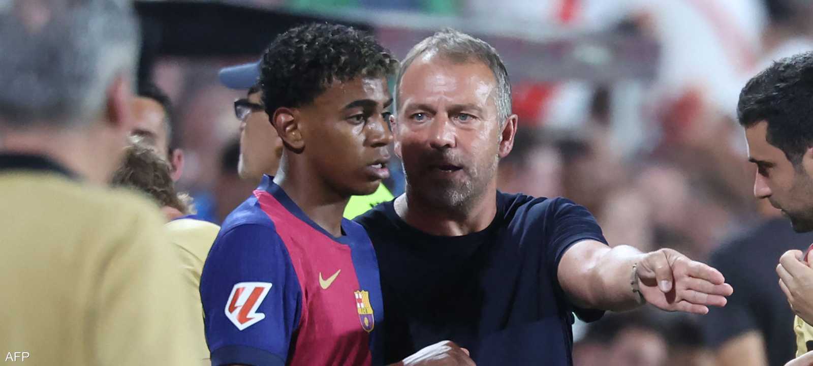 هانز فليك ولامين يامال