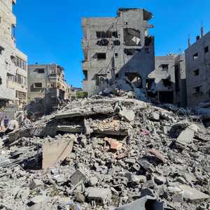 مناطق واسعة من قطاع غزة سويت بالأرض