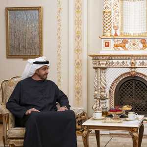 رئيس دولة الإمارات التقى الرئيس الروسي في موسكو