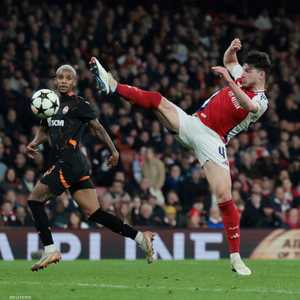 من المباراة بين الفريقين