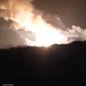 صورة متداولة لاستهداف مطار الحديدة