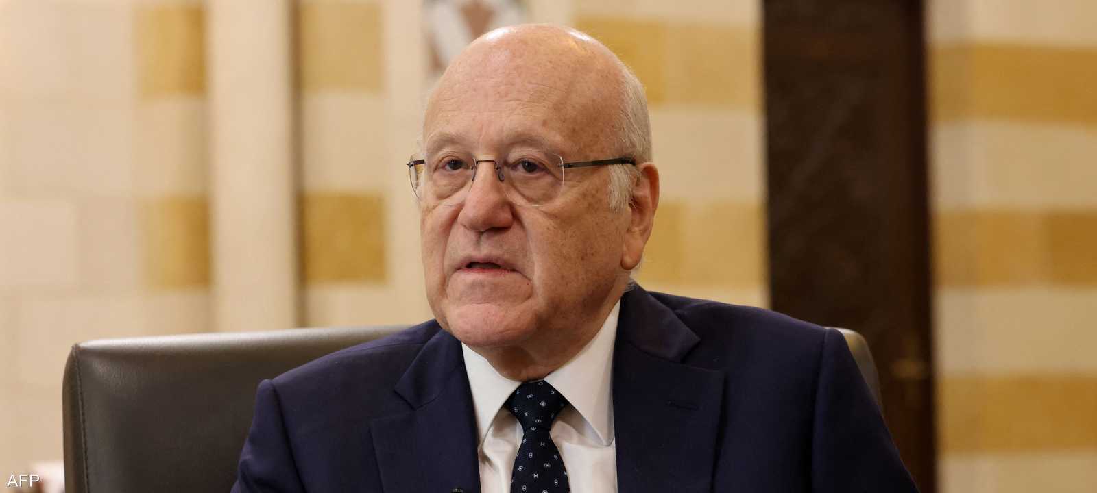 رئيس حكومة تصريف الأعمال اللبناني نجيب ميقاتي