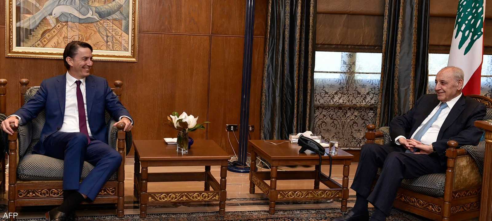 بري ينتظر رد هوكستاين بشأن مساعي وقف إطلاق النار بلبنان