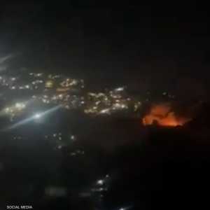 غارة على منطقة الشويفات العمروسية في الضاحية الجنوبية