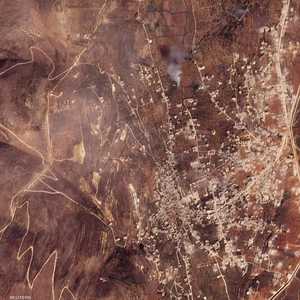 صور من الفضاء تظهر الدمار في بلدة كفركلا