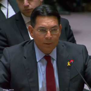 سفير إسرائيل لدى الأمم المتحدة داني دانون