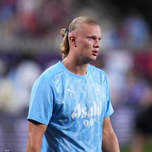 هالاند نجم مانشستر سيتي الإنجليزي