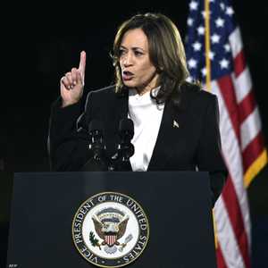 هاريس خلال الكلمة الختامية