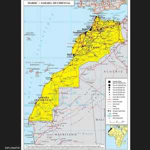 وزارة الخارجية نشرت صورة لخريطة المغرب كاملا