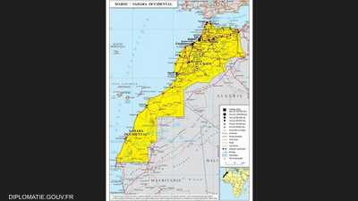 تشمل الصحراء المغربية.. فرنسا تعتمد خريطة المغرب كاملة