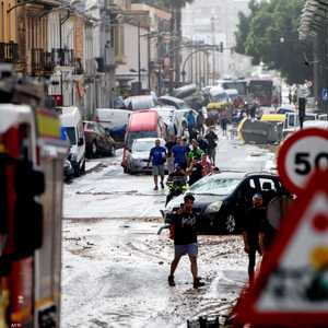 الفيضانات تجتاح شرق إسبانيا