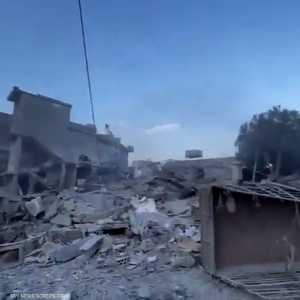 الدمار في النبطية جراء الغارات الإسرائيلية