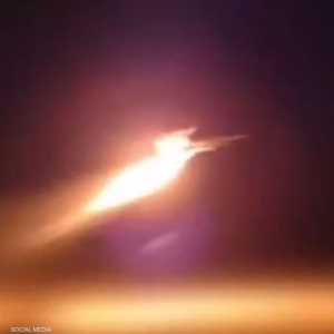 أرشيفية لمسيرة أطلقت من العراق نحو إسرائيل