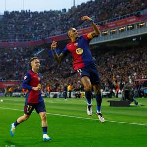 رفع برشلونة رصيده إلى 33 نقطة في المركز الأول