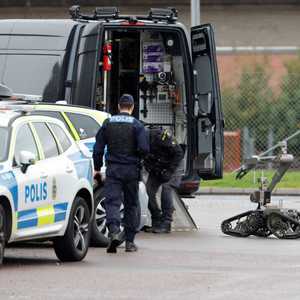 أرشيفية لعناصر في الشرطة السويدية