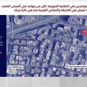 غارة إسرائيلية على منطقة الحدت في ضاحية بيروت الجنوبية