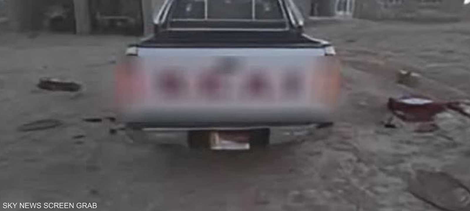 صورة متداولة للسيارة