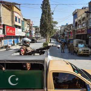 دورية للجيش في مدينة كويتا الباكستانية - أرشيف