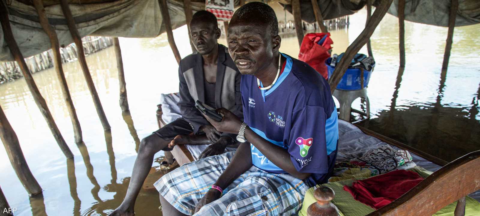 أرشيفية لفيضانات في جنوب السودان