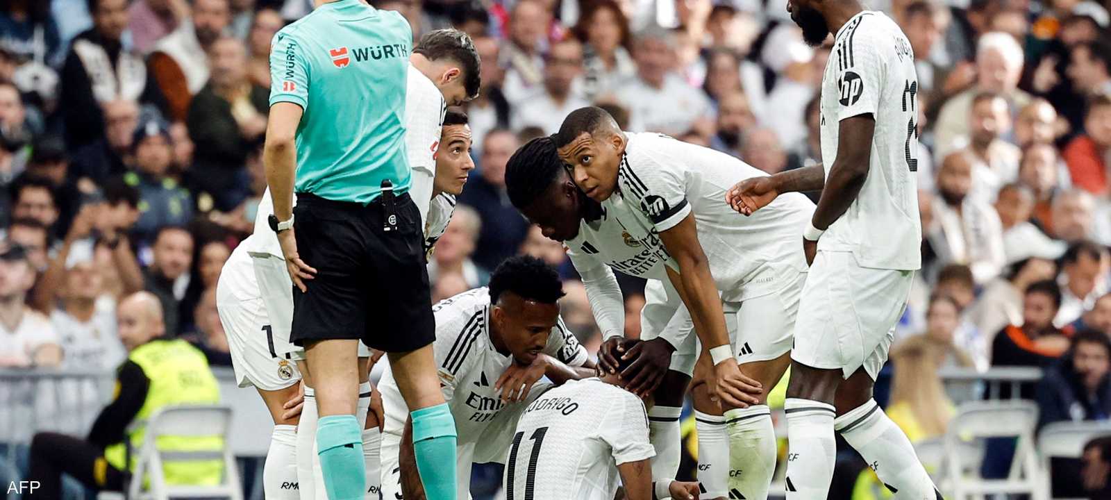 الإصابة تحرم الريال من جهود رودريغو
