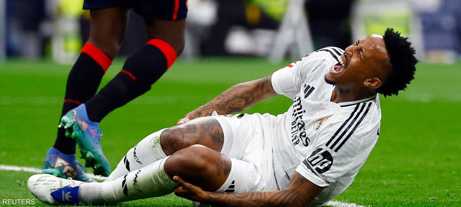 ميليتاو تعرض لإصابة خطيرة أثناء مباراة أوساسونا