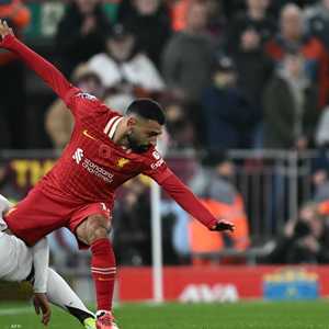 محمد صلاح تألق أمام أستون فيلا