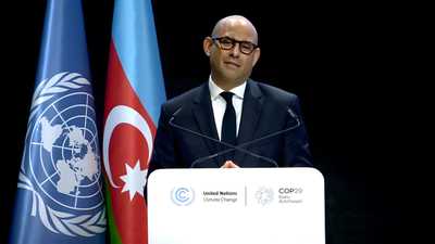 سيمون ستيل يشيد بدور الإمارات خلال رئاستها "COP28"