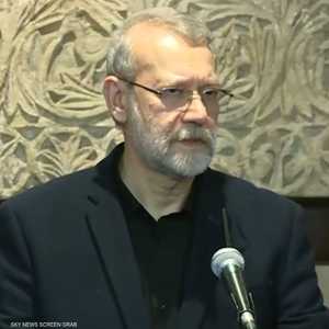 لاريجاني ينفي من بيروت سعي إيران لنسف أي تسوية حول لبنان