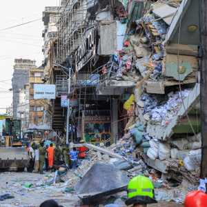 انهيار مبنى في دار السلام