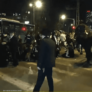 مواجهات بين الشرطة الإسرائيلية والحريديم في تل أبيب