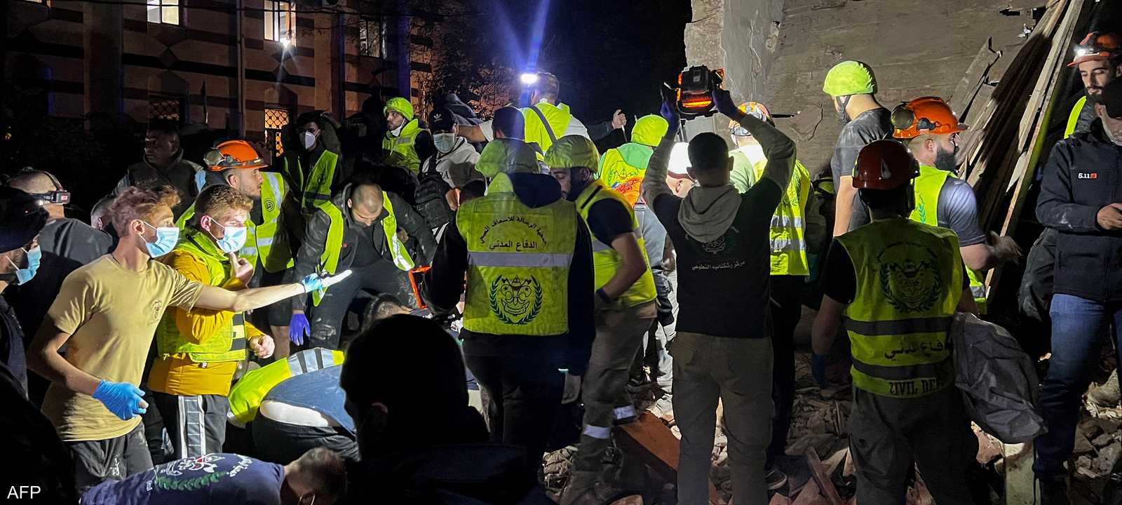 قتلى وجرحى بغارة إسرائيلية على منطقة زقاق البلاط في بيروت