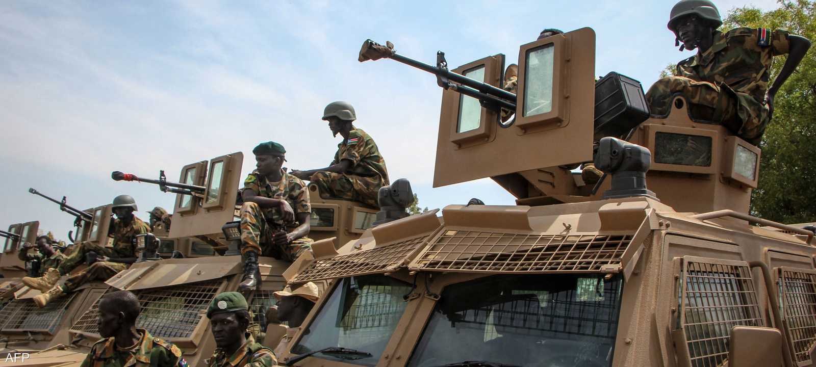 أرشيفية لجنود في جيش جنوب السودان