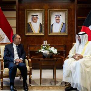 وزير الخارجية المصري بدر عبد العاطي مع نظيره الكويتي عبد الل