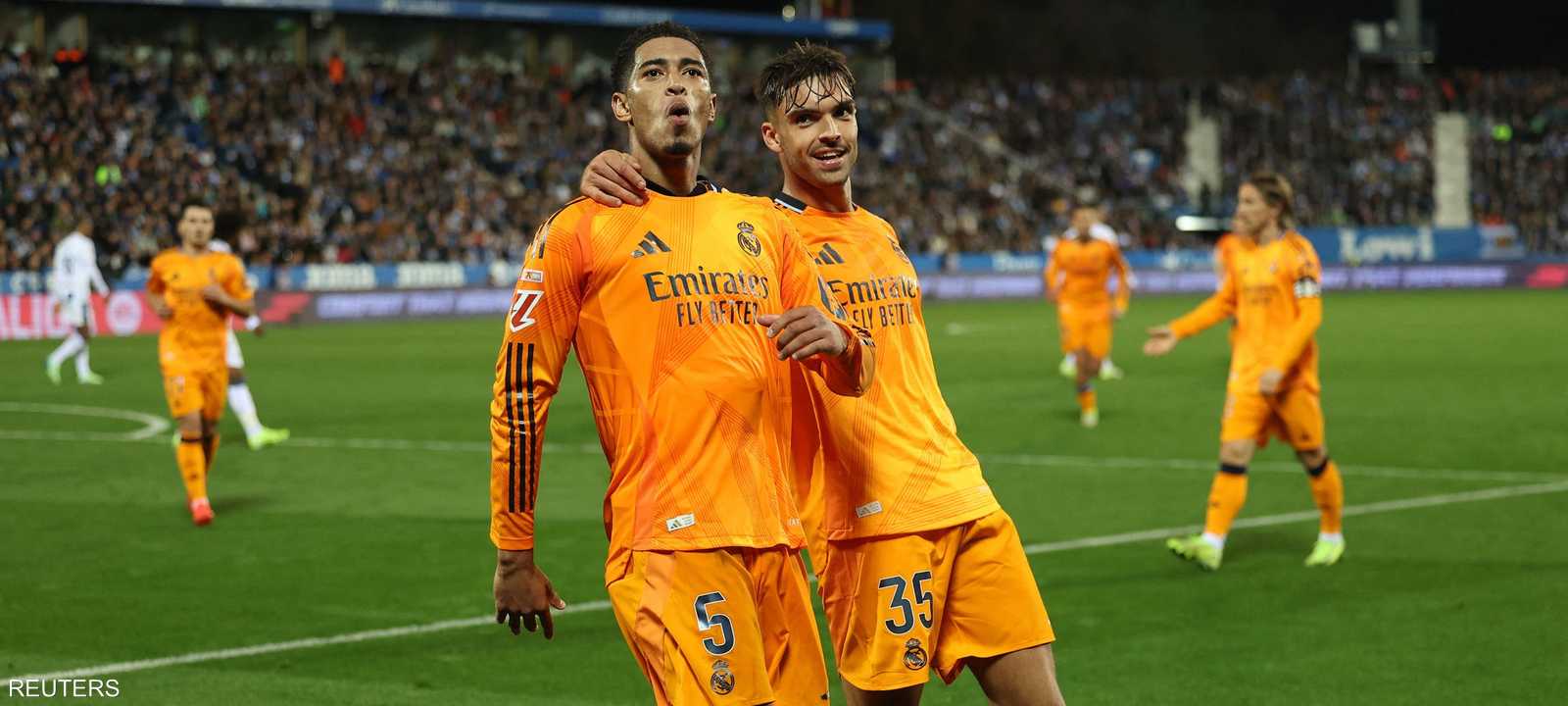 ريال مدريد فاز على ليغانيس بنتيجة 3 - صفر