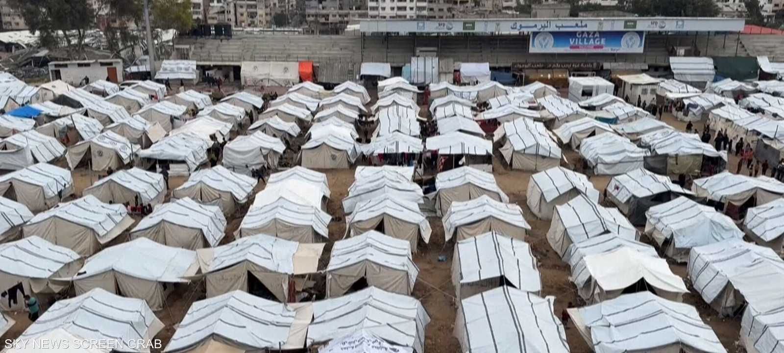 تفاقم معاناة النازحين في الخيام مع دخول فصل الشتاء في غزة