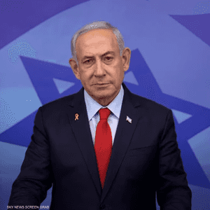 رئيس الوزراء الإسرائيلي بنيامين نتنياهو