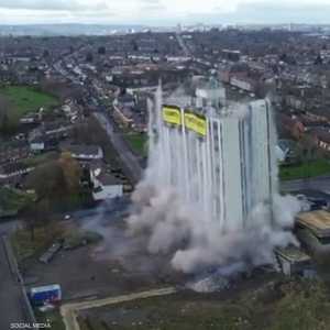 من تفجير المبنى في نيوكاسل