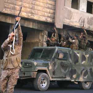 مقاتلون من فصائل مسلحة في شمال سوريا