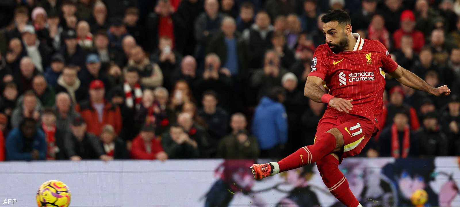 محمد صلاح أحرز الهدف الثاني لصالح ليفربول في مرمى السيتي