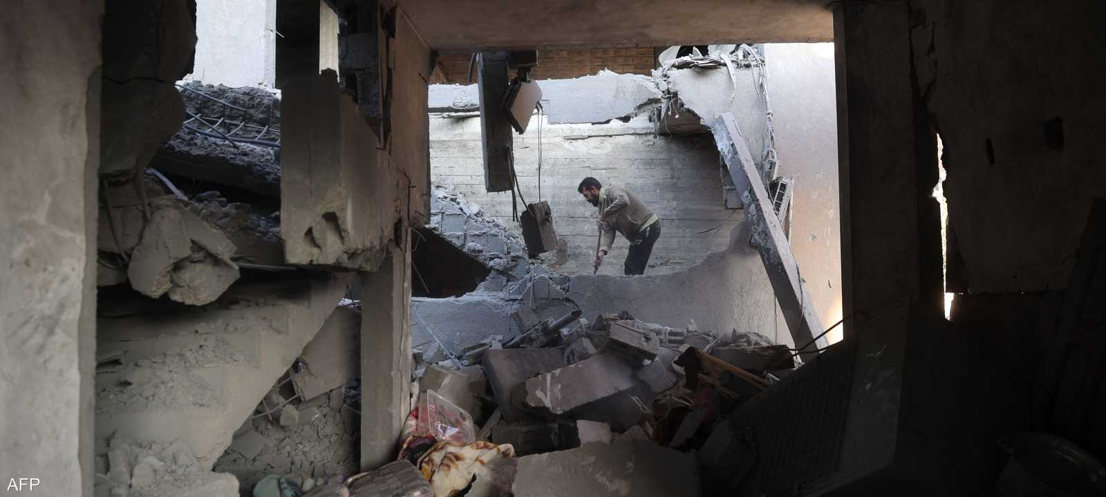 إسرائيل دمرت معظم قطاع غزة