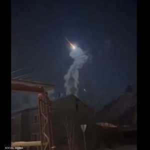 كرة نارية تضيء سماء ياقوتيا