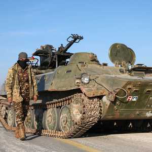 عنصر من الفصائل المسلحة في سوريا