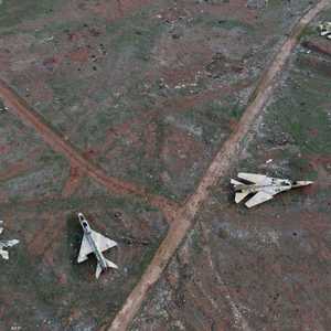 قاعدة عسكرية انسحب منها الجيش السوري في حماة