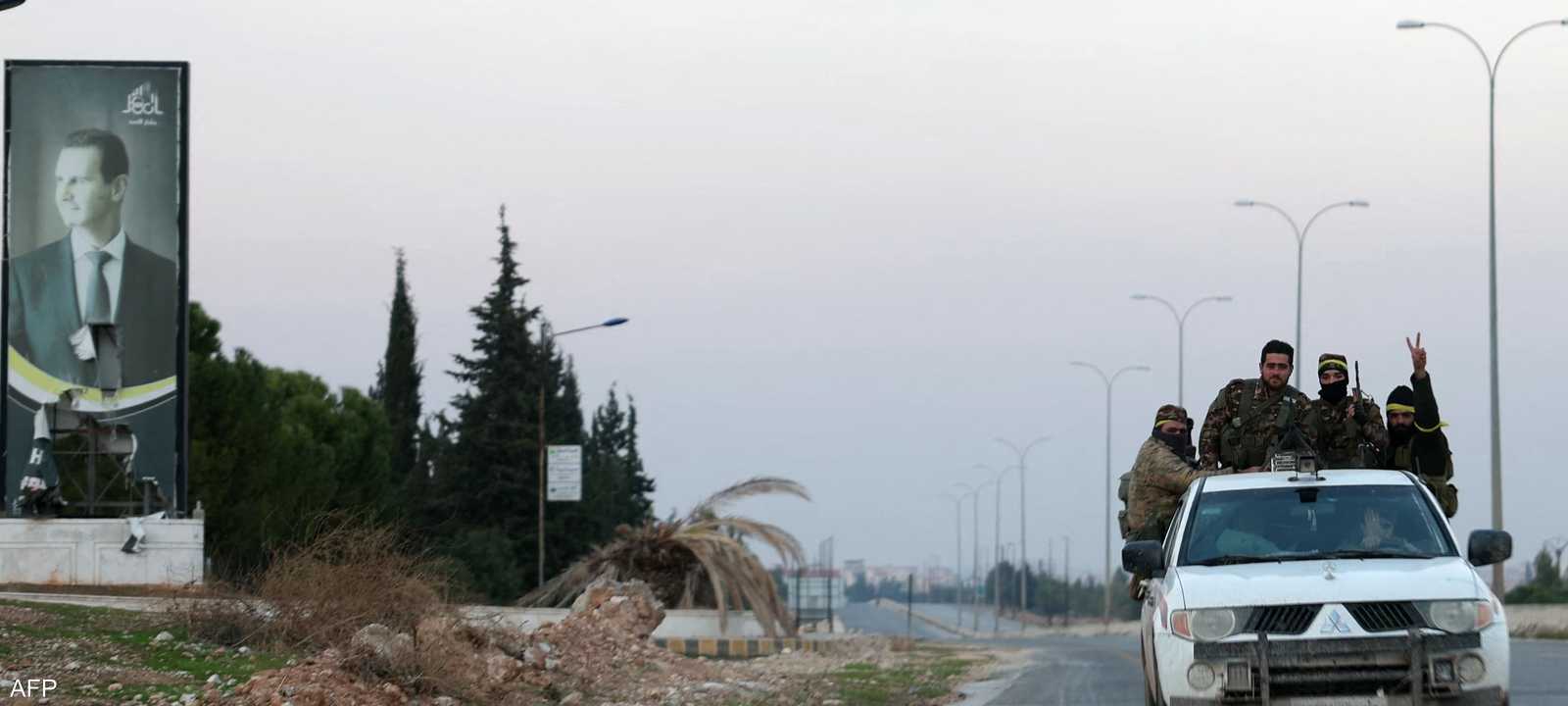 الفصائل المسلحة تتقدم نحو العاصمة دمشق