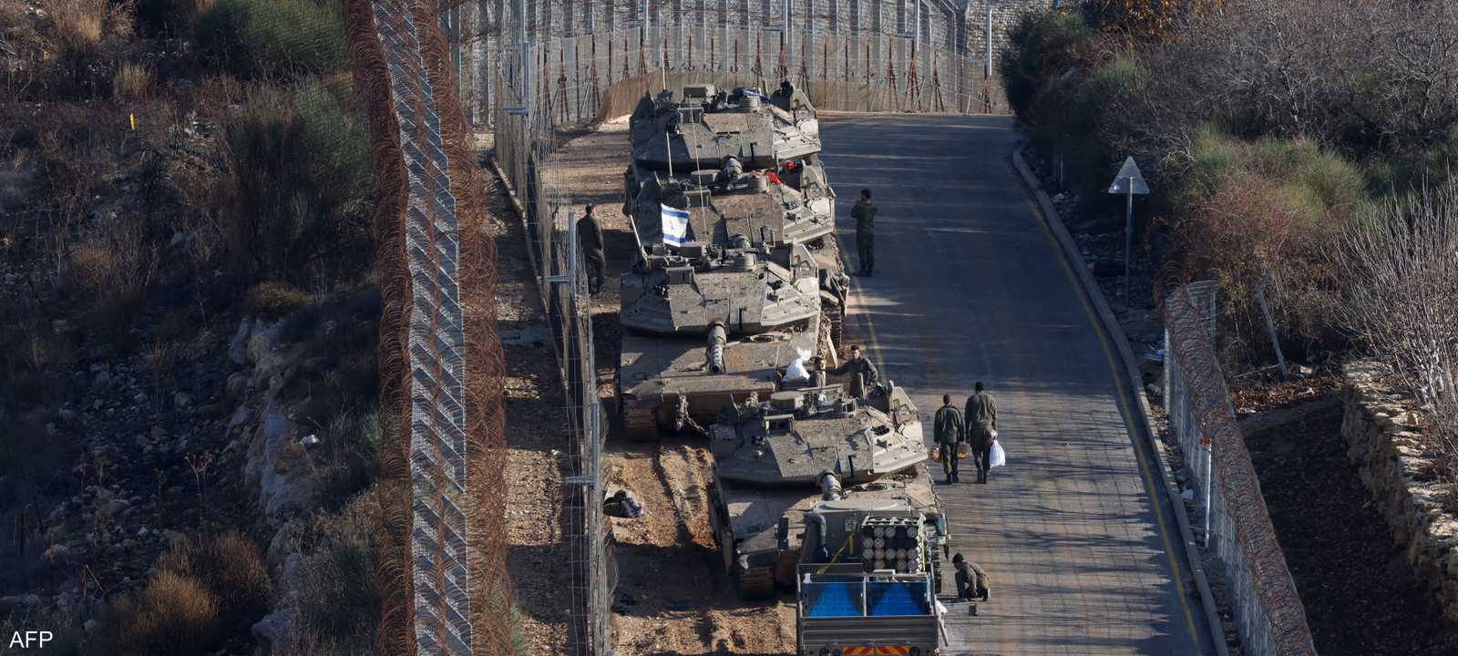 قوات من الجيش الإسرائيلي في الجولان